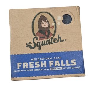 Dr Squatch natural soap Fresh Falls